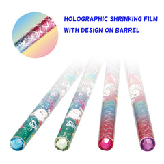 VERT251 Wooden Pencil - Holographic Barrel