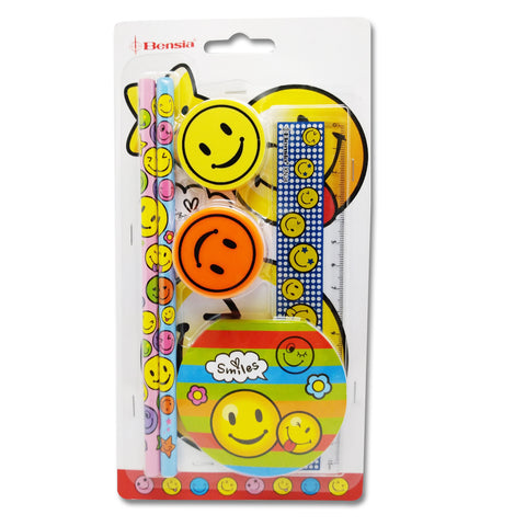 WCNO192 Smile Emoji Stationery Set