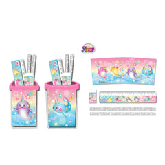 WCNO234 Narwhal Whale Stationery Set