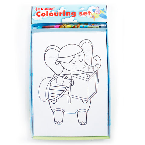 WCWO242 Animal Friends Coloring Set